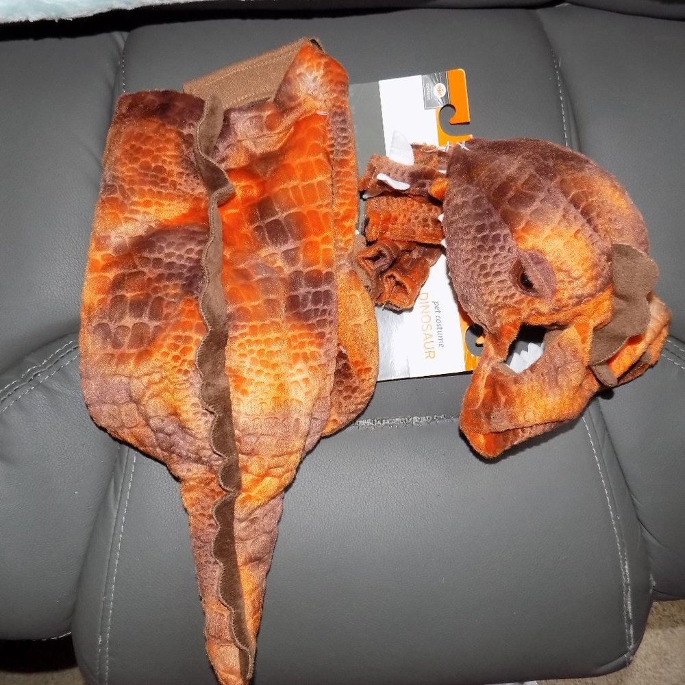 Target Pet Dinosaur T-Rex Costume Size S NEW